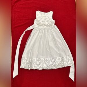 First Communion or Flower Girl White Dress by Cinderella